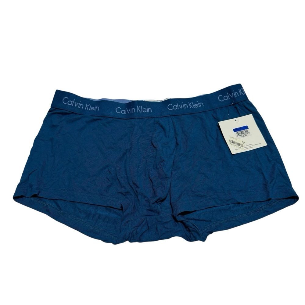 NWT Calvin Klein Body Micro Modal Blue Boxer Briefs
